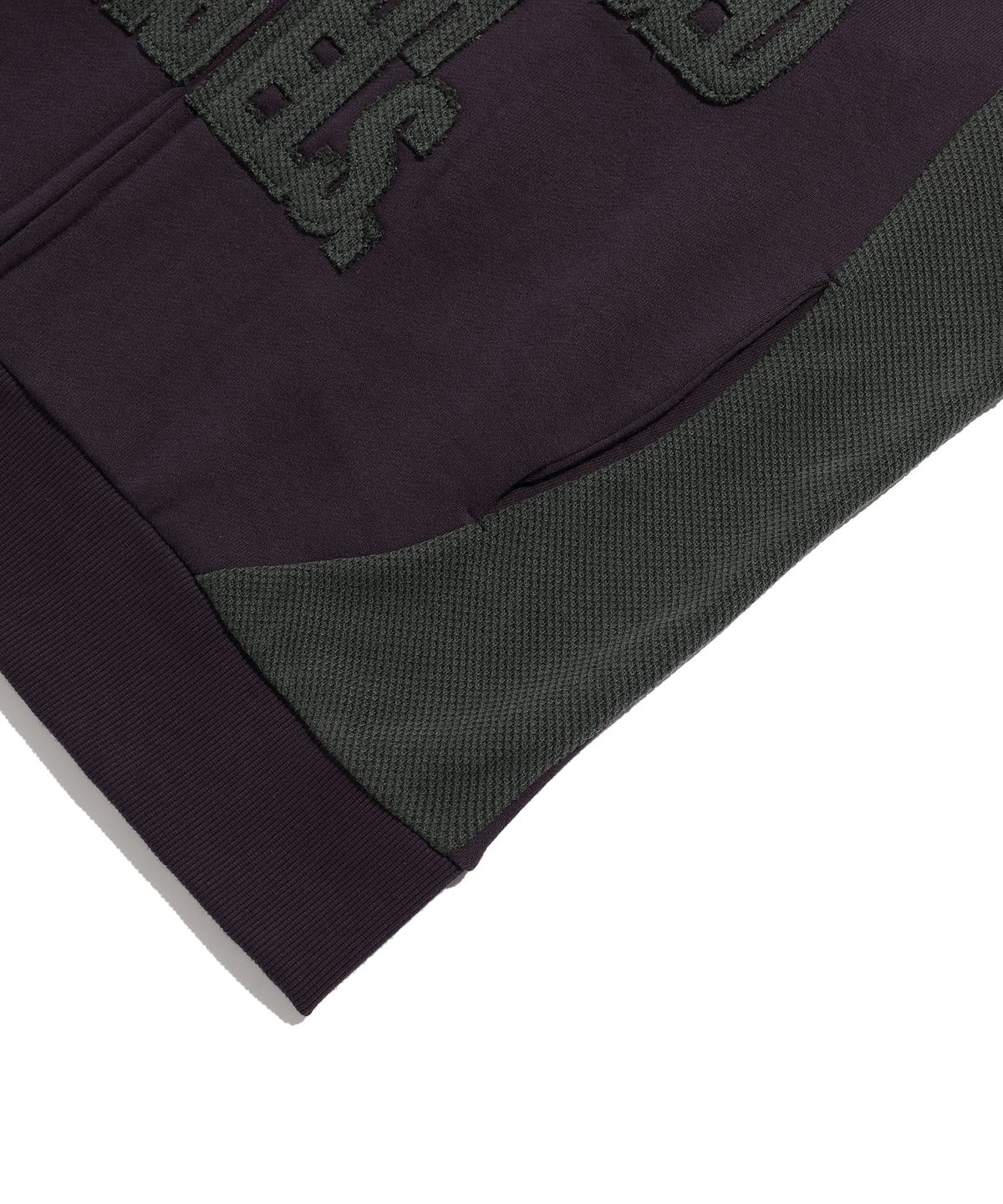 나이스고스트클럽(NICEGHOSTCLUB) EVEN THE DEVIL SWEAT JERSEY ZIP UP_PURPLE(NG2ESUM483A)