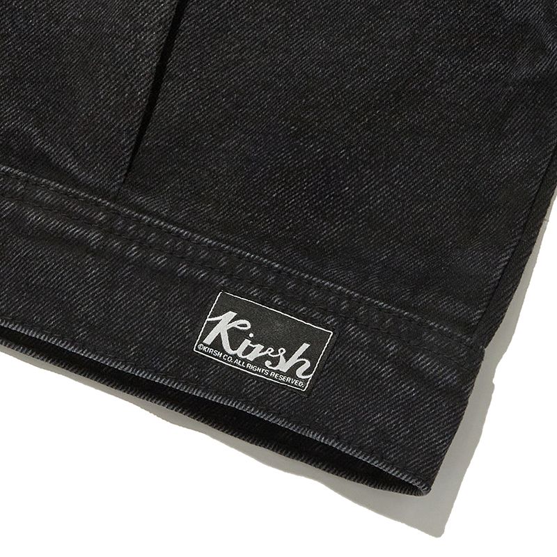 アウターその他 KIRSH Uni washed cropped denim jacket black KUSSCJK530MBKA MUSINSA | KIRSH Uni-washed cropped denim jacket [black]