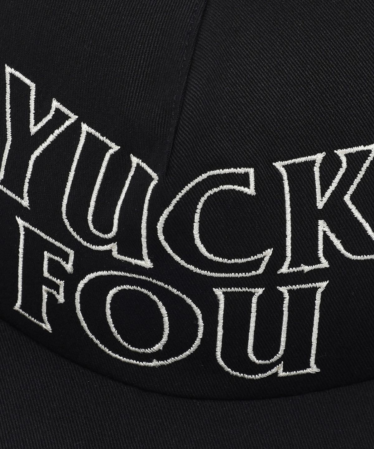 나이스고스트클럽(NICEGHOSTCLUB) YUCK FOU CAP_BLACK(NG2ESUAB26A)