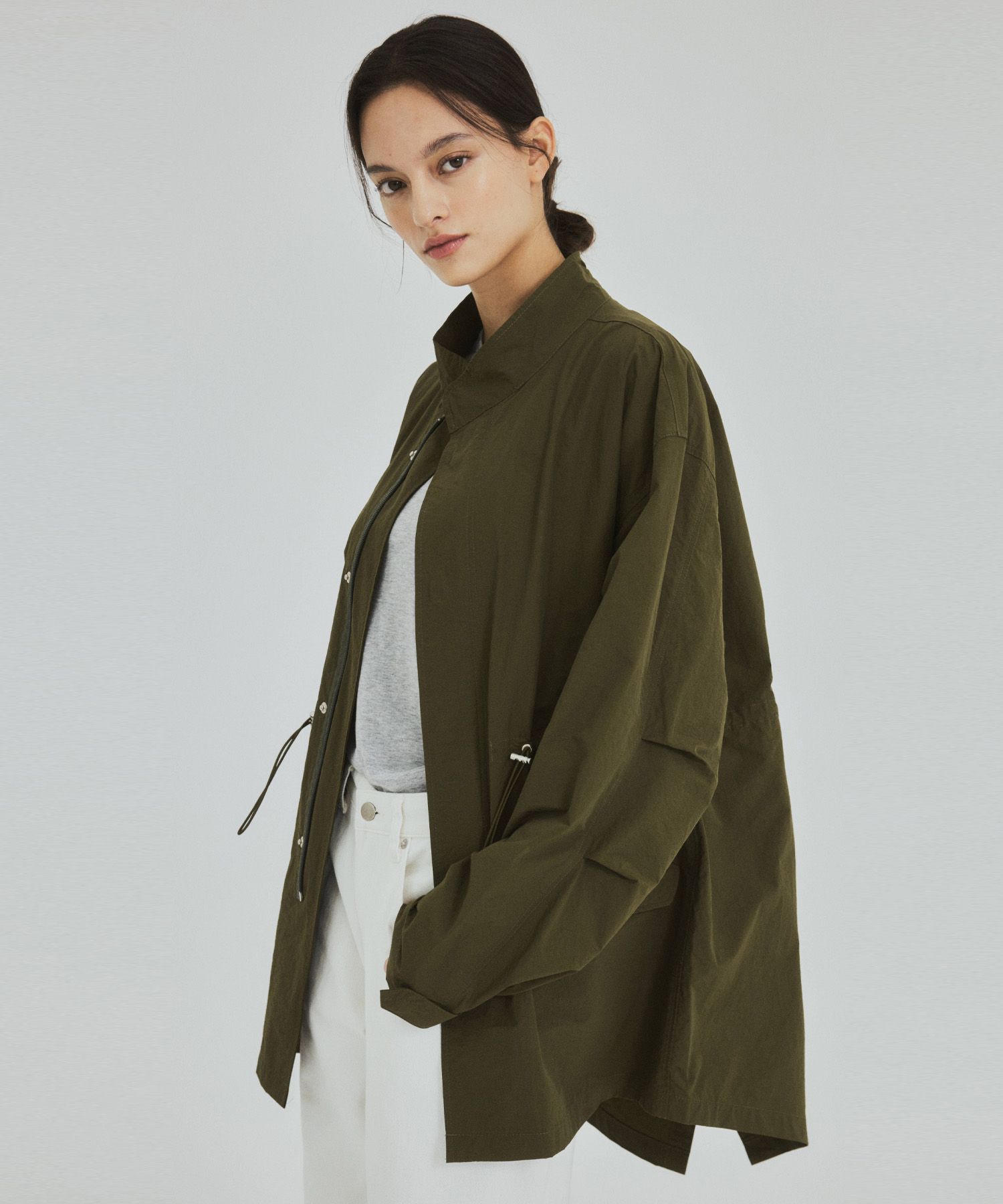 MUSINSA公式 | WEDNESDAY OASIS W/M-65 Nylon Fishtail Half