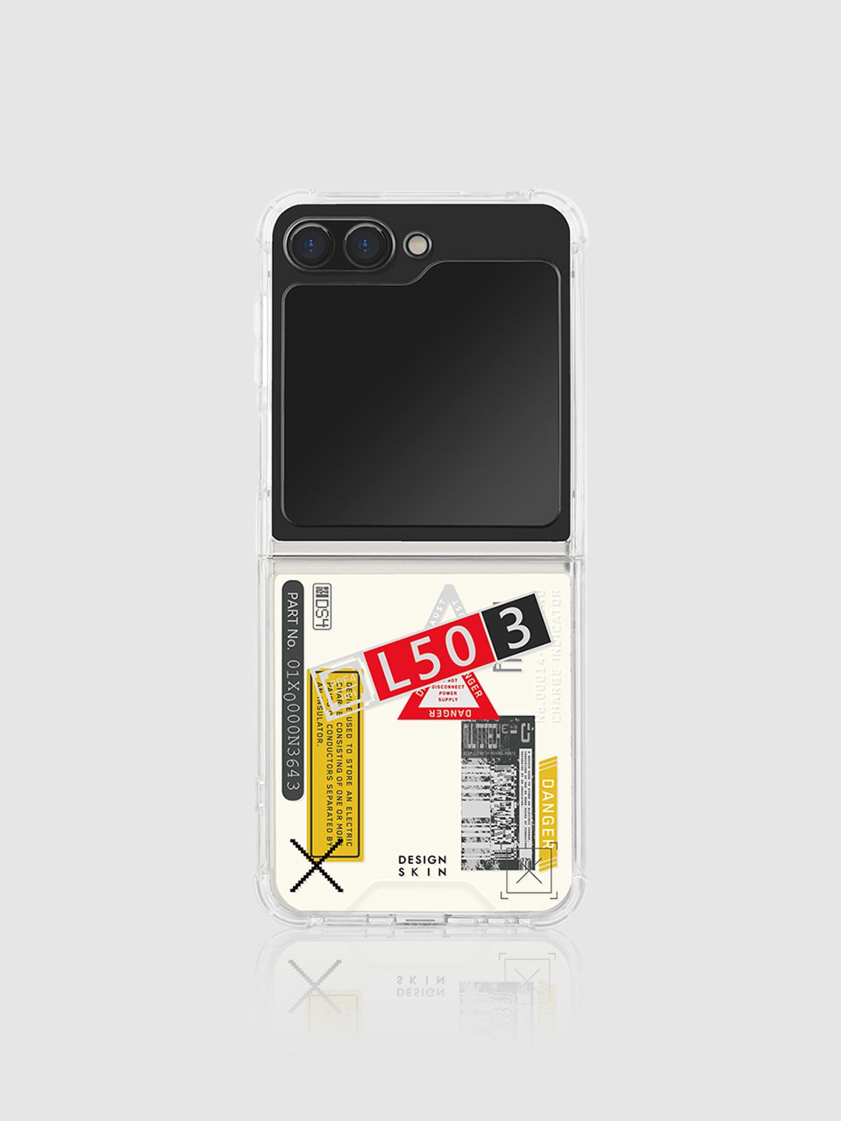 디자인스킨(DESIGNSKIN) 클리어 그래픽 케이스_L503