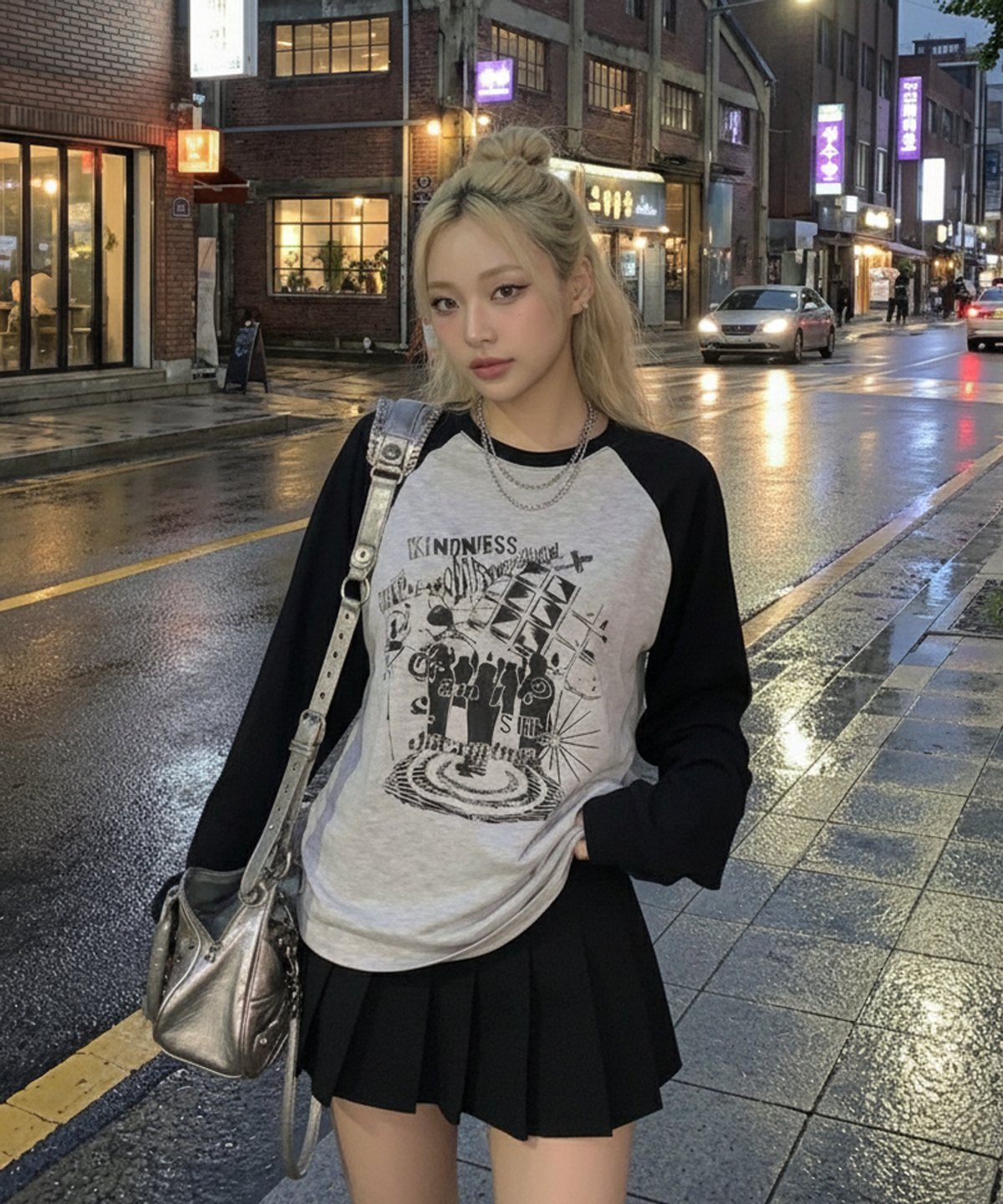 어커버(ACOVER) 드리밍 레글런 오버핏 롱 슬리브 5color