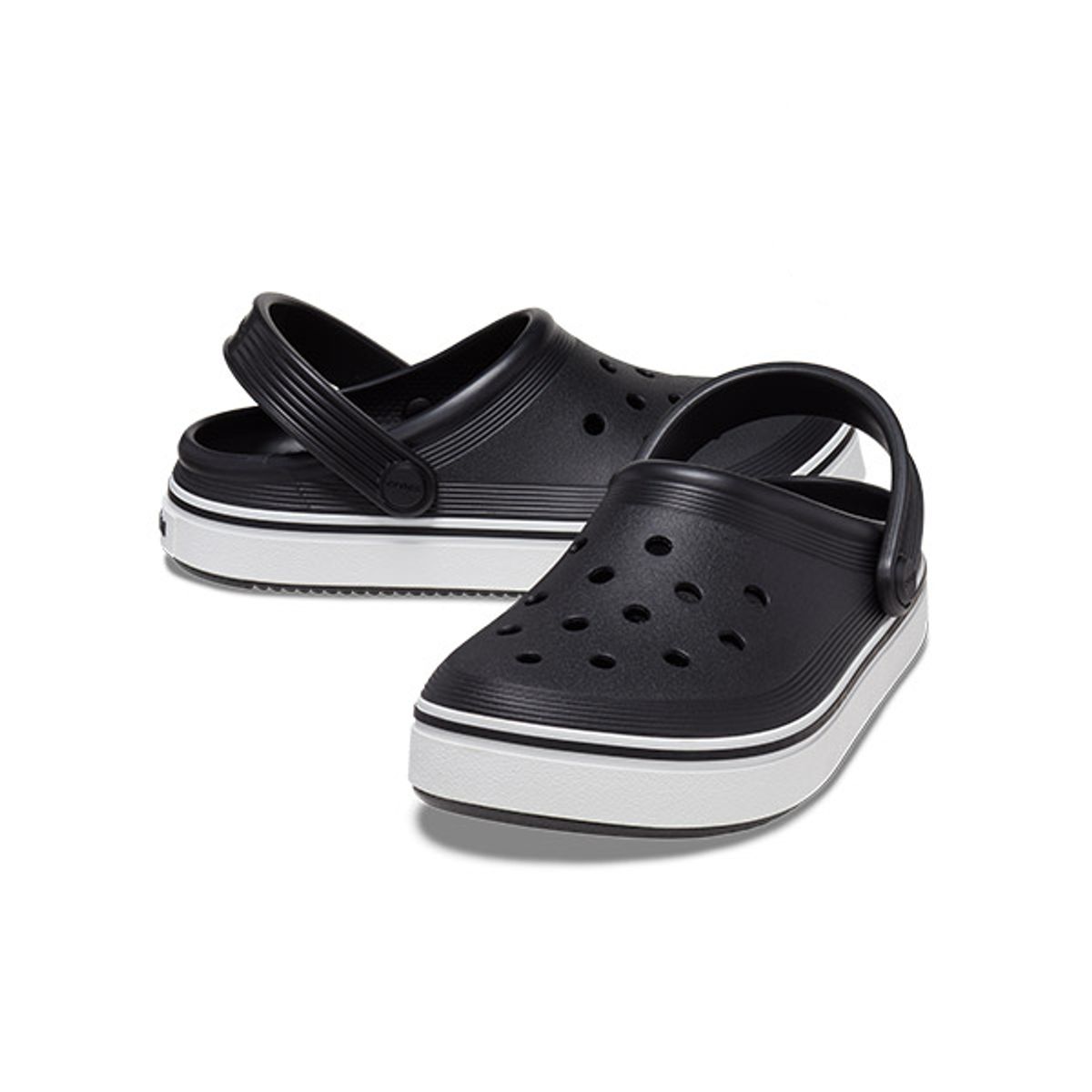 크록스키즈(CROCS KIDS) 키즈 오프 코트 클로그 BK (24SKCL208477)