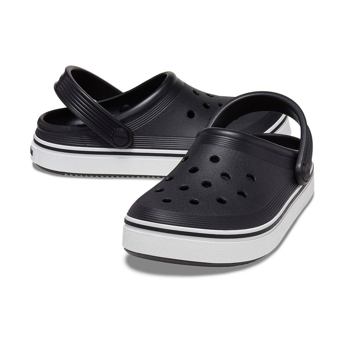 크록스키즈(CROCS KIDS) 키즈 오프 코트 클로그 BK (24SKCL208477)