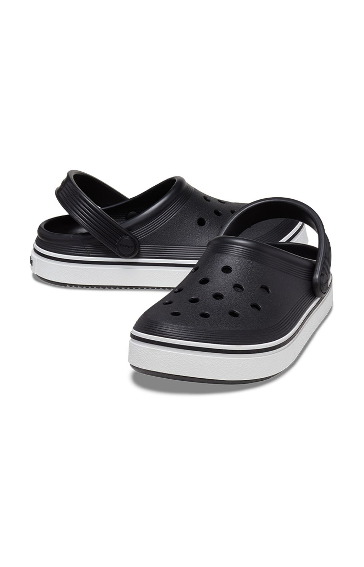 크록스키즈(CROCS KIDS) 키즈 오프 코트 클로그 BK (24SKCL208477)