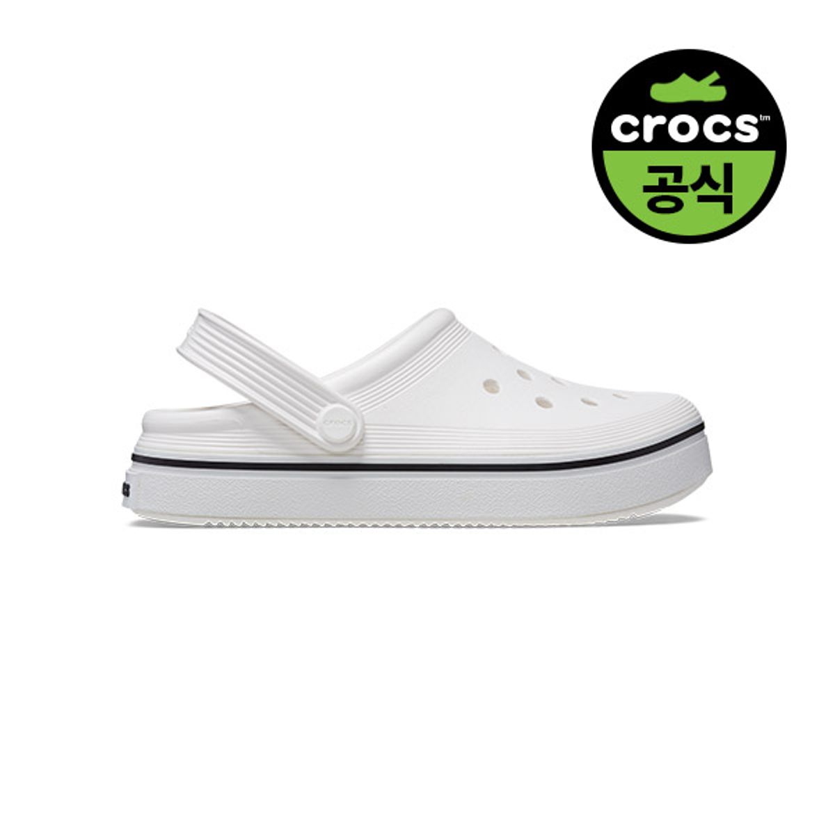 크록스키즈(CROCS KIDS) 키즈 오프 코트 클로그 WT (24SKCL208477)