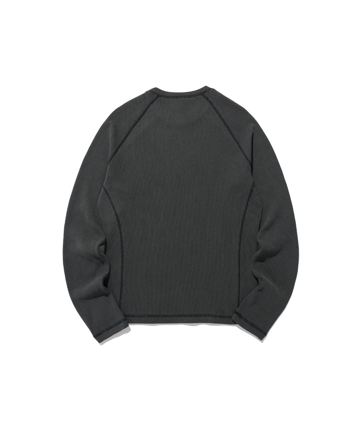 나이스고스트클럽(NICEGHOSTCLUB) DOLL AND THE GIRL WAFFLE L/S TEE_CHARCOAL(NG2ESUT550A)