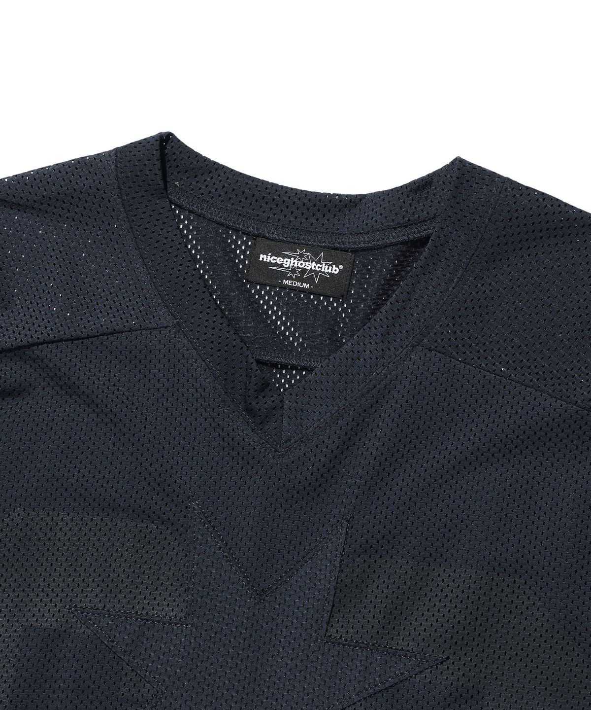 나이스고스트클럽(NICEGHOSTCLUB) MESH FOOTBALL JERSEY_NAVY(NG2ESUT555A)