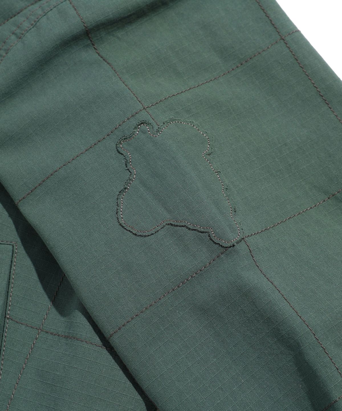 나이스고스트클럽(NICEGHOSTCLUB) WAPPEN RACING JACKET_GREEN(NG2ESUJ200A)