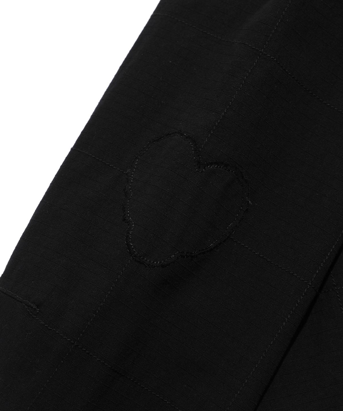 나이스고스트클럽(NICEGHOSTCLUB) WAPPEN RACING JACKET_BLACK(NG2ESUJ200A)