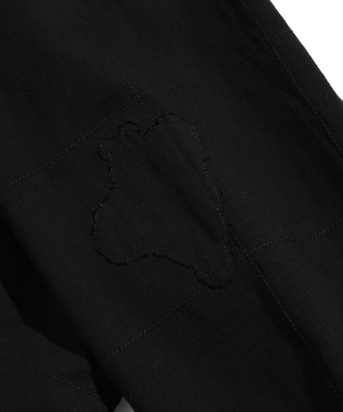 나이스고스트클럽(NICEGHOSTCLUB) WAPPEN RACING JACKET_BLACK(NG2ESUJ200A)