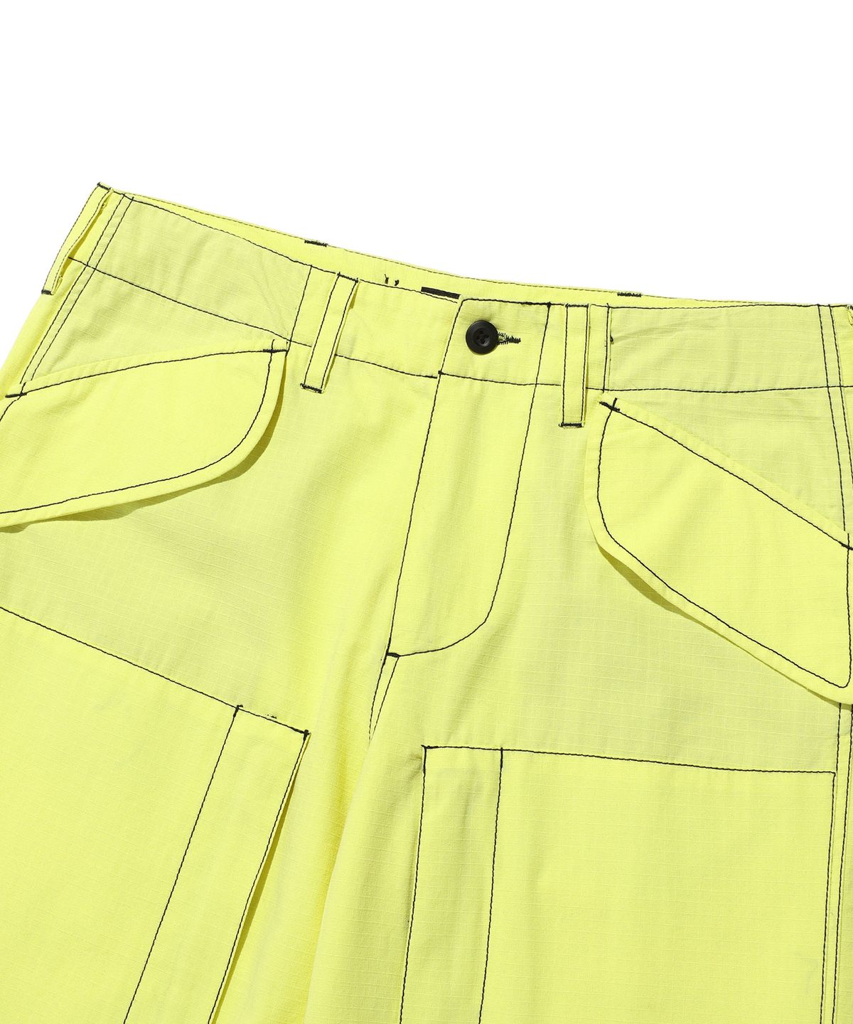 나이스고스트클럽(NICEGHOSTCLUB) CHOPPER ART WIDE PANTS_YELLOW(NG2ESUPA13A)