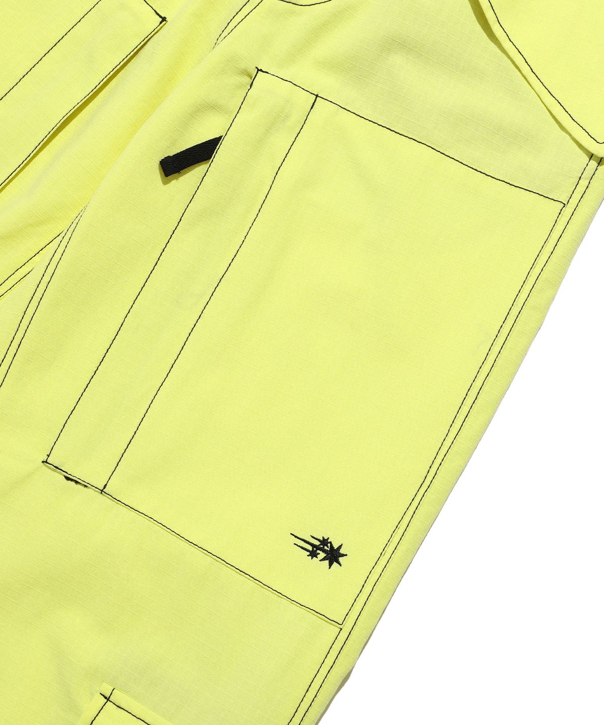 나이스고스트클럽(NICEGHOSTCLUB) CHOPPER ART WIDE PANTS_YELLOW(NG2ESUPA13A)