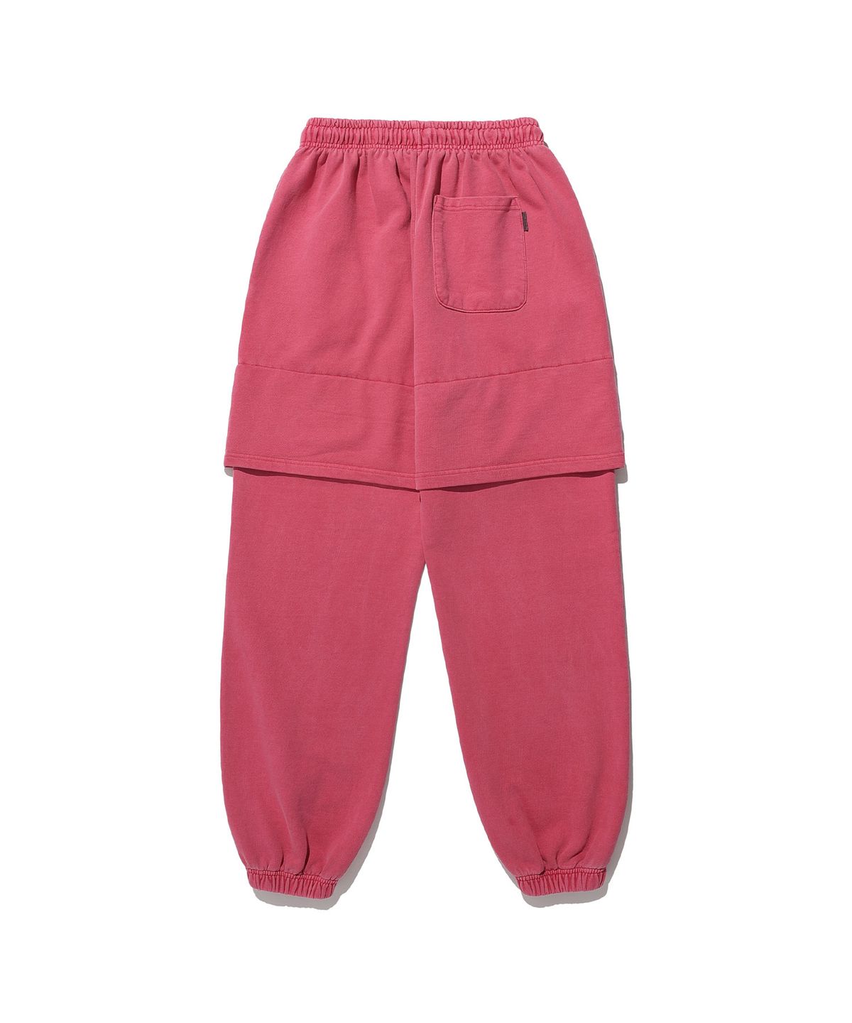 나이스고스트클럽(NICEGHOSTCLUB) PIGMENT LAYERED SWEAT PANTS_RED(NG2ESUPA01A)