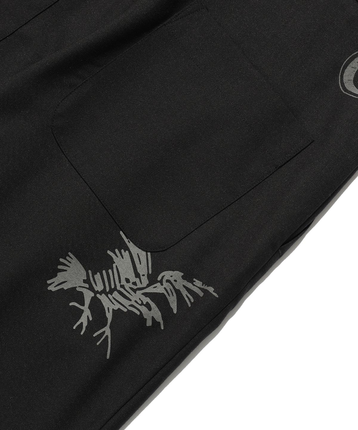 나이스고스트클럽(NICEGHOSTCLUB) TATTOO TAILORED PANTS_BLACK(NG2ESUPA12A)