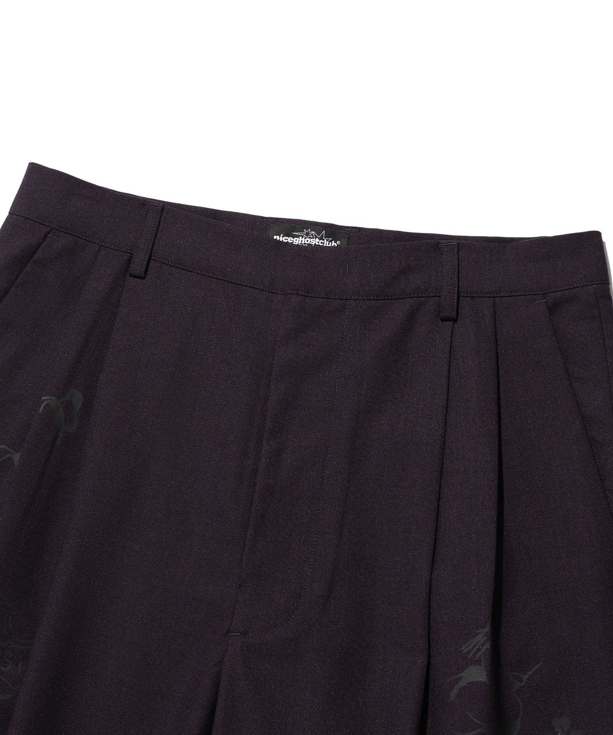 나이스고스트클럽(NICEGHOSTCLUB) TATTOO TAILORED PANTS_PURPLE(NG2ESUPA12A)