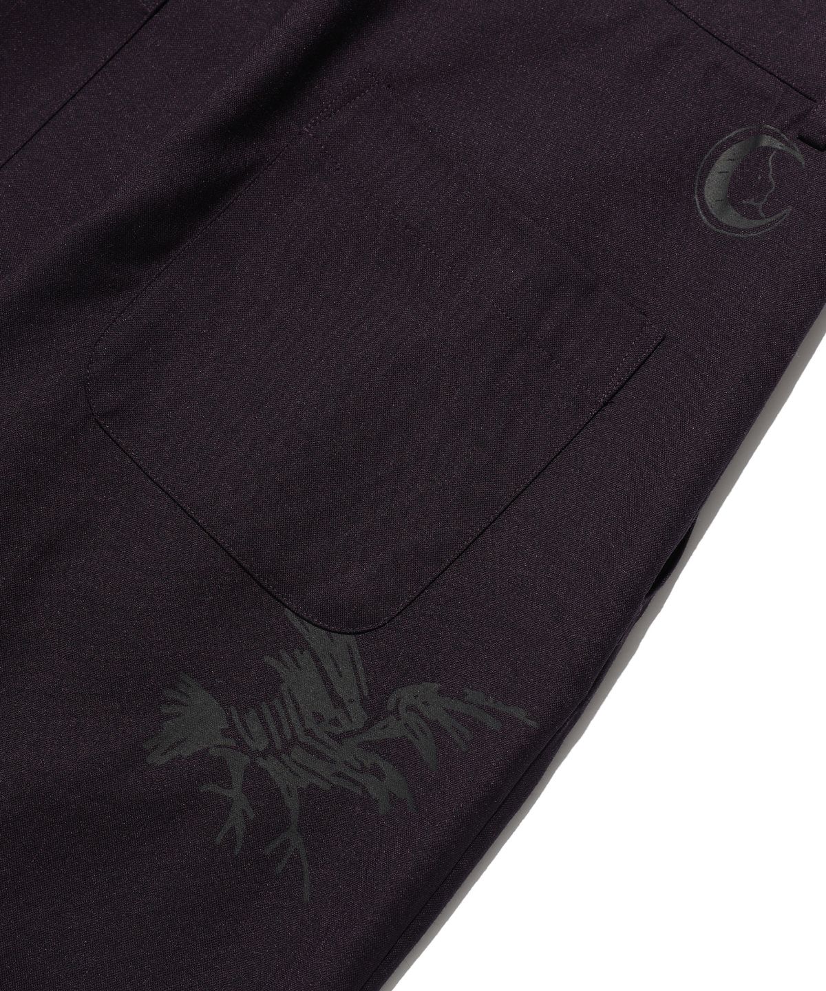 나이스고스트클럽(NICEGHOSTCLUB) TATTOO TAILORED PANTS_PURPLE(NG2ESUPA12A)