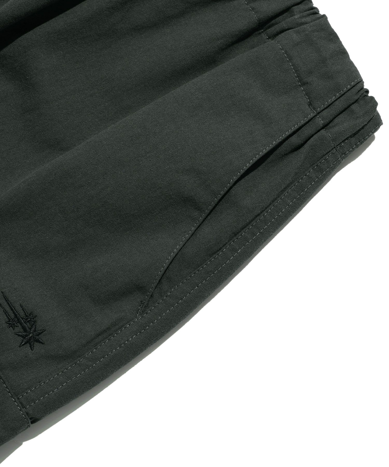 MUSINSA | NICE GHOST CLUB PARACHUTE MIDI SKIRT_CHARCOAL