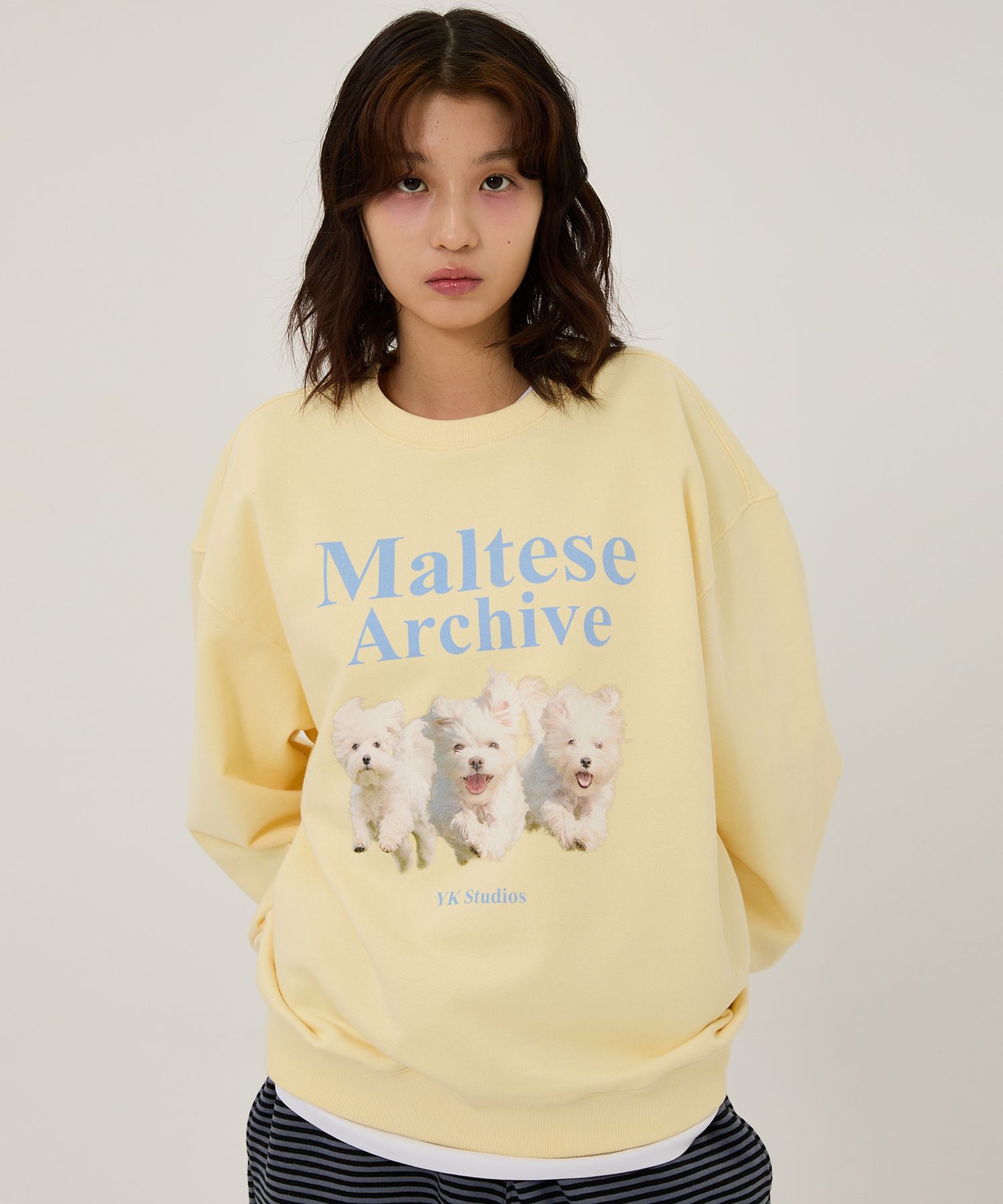 韓国[WAIKEI] MALTESE ARCHIVE SWEATSHIRTS スウェット Designer fashion, Seoul-fully created | W Concept