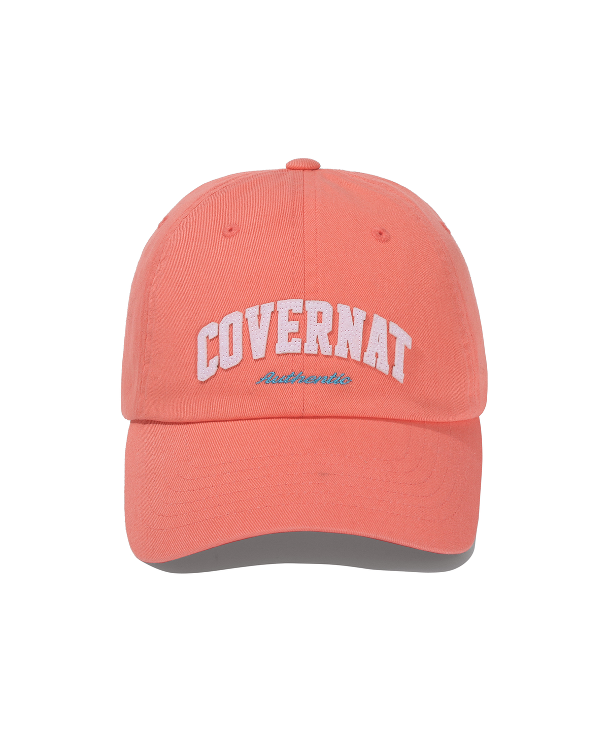 커버낫(COVERNAT) 펠트 아플리케 볼캡 오렌지
