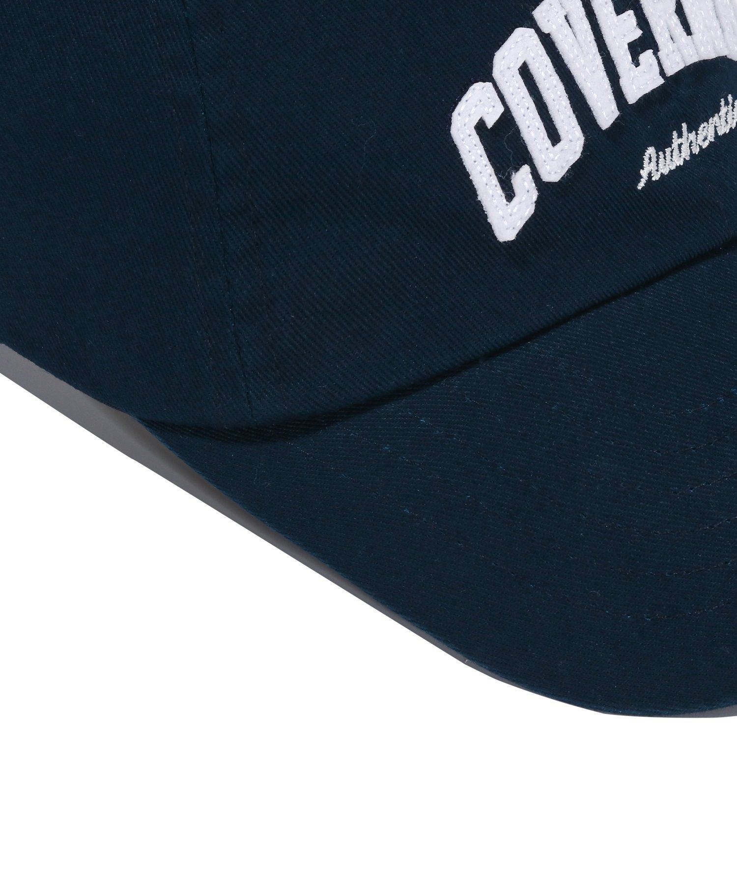 MUSINSA公式 | COVERNAT Felt applique ball cap navy