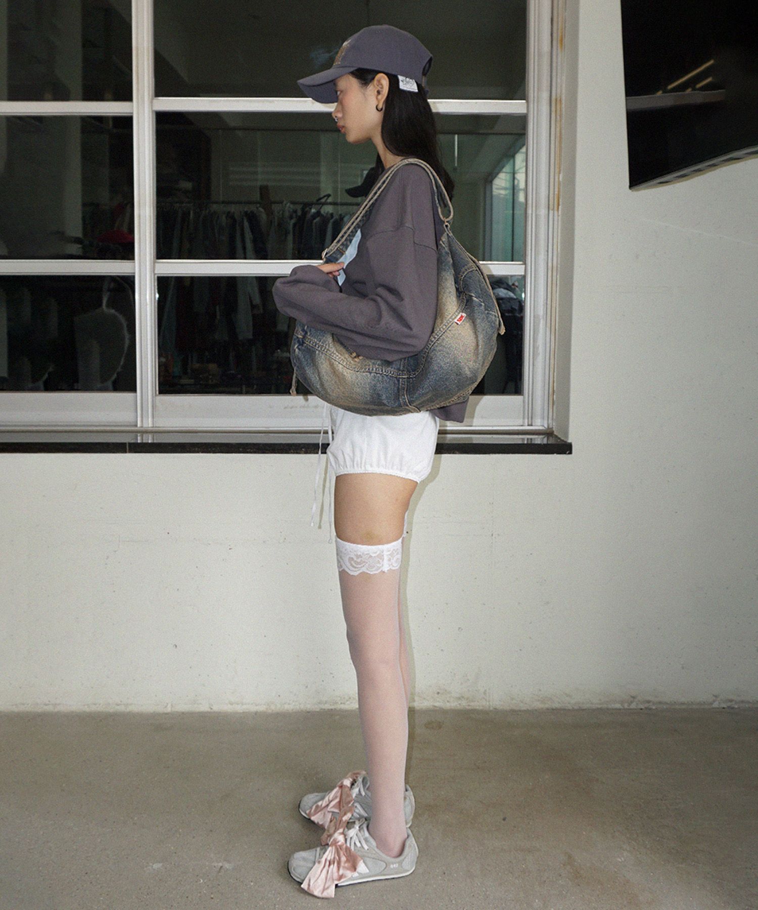 sculptor ウォッシュデニムダッフルバック SCULPTOR（スカルプター）の「Washed Denim Duffle Bag