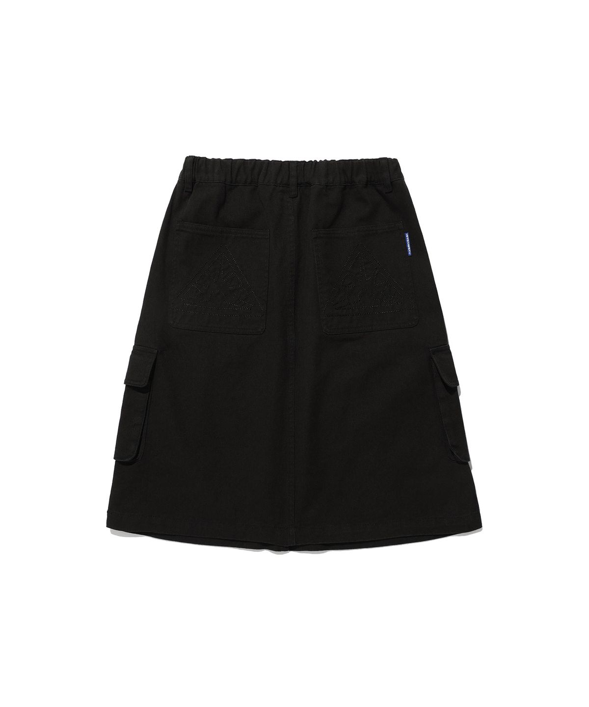 이스트쿤스트(ISTKUNST) CARGO MIDI SKIRT_BLACK(IK2ESFPA90A)