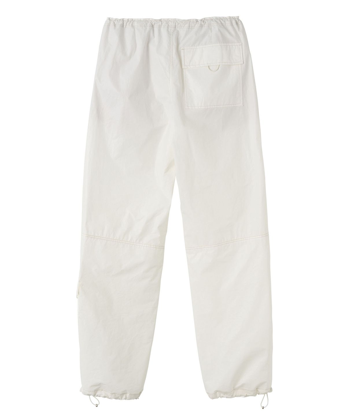 스컬프터(SCULPTOR) Glossy Parachute Pants Ivory