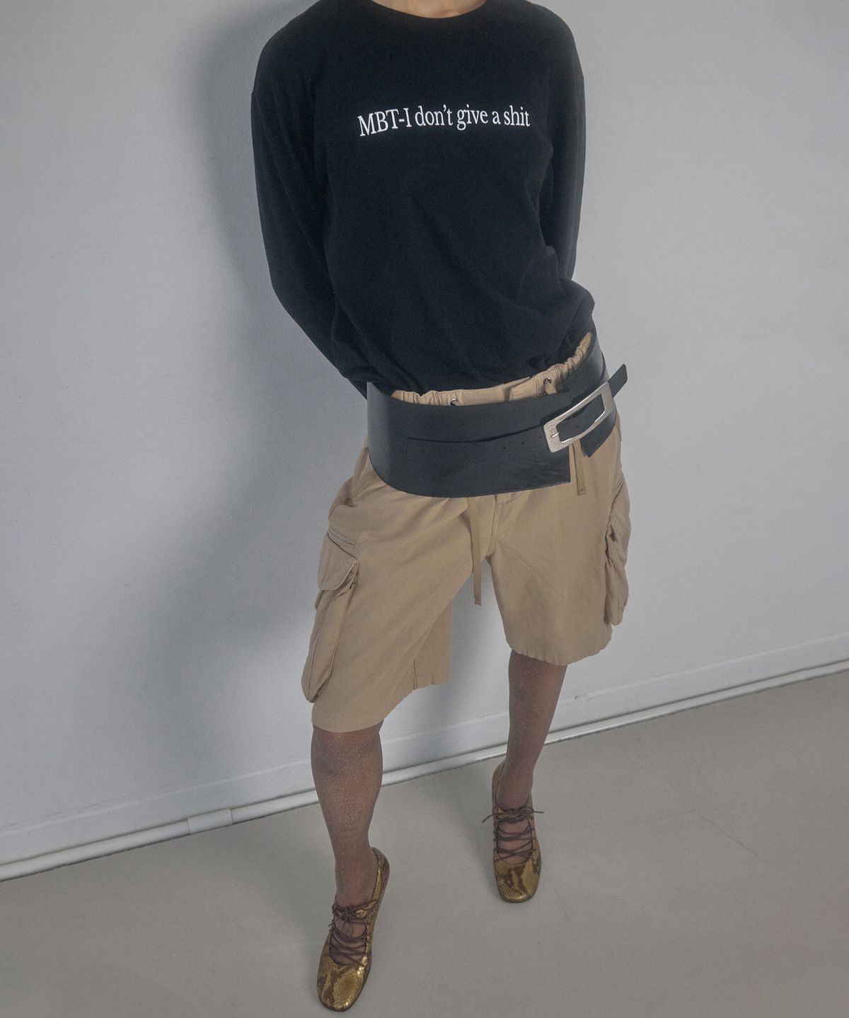 스컬프터(SCULPTOR) Washed Long Sleeve Tee Washed Black