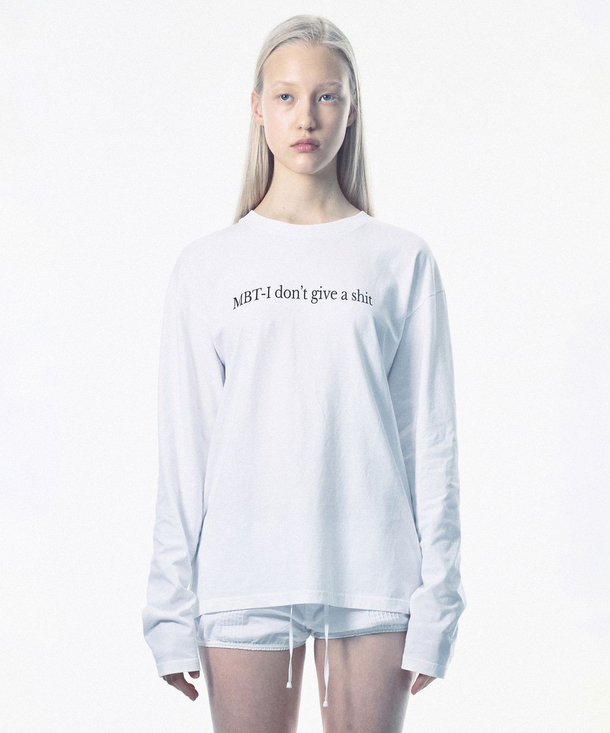 스컬프터(SCULPTOR) Washed Long Sleeve Tee Washed White