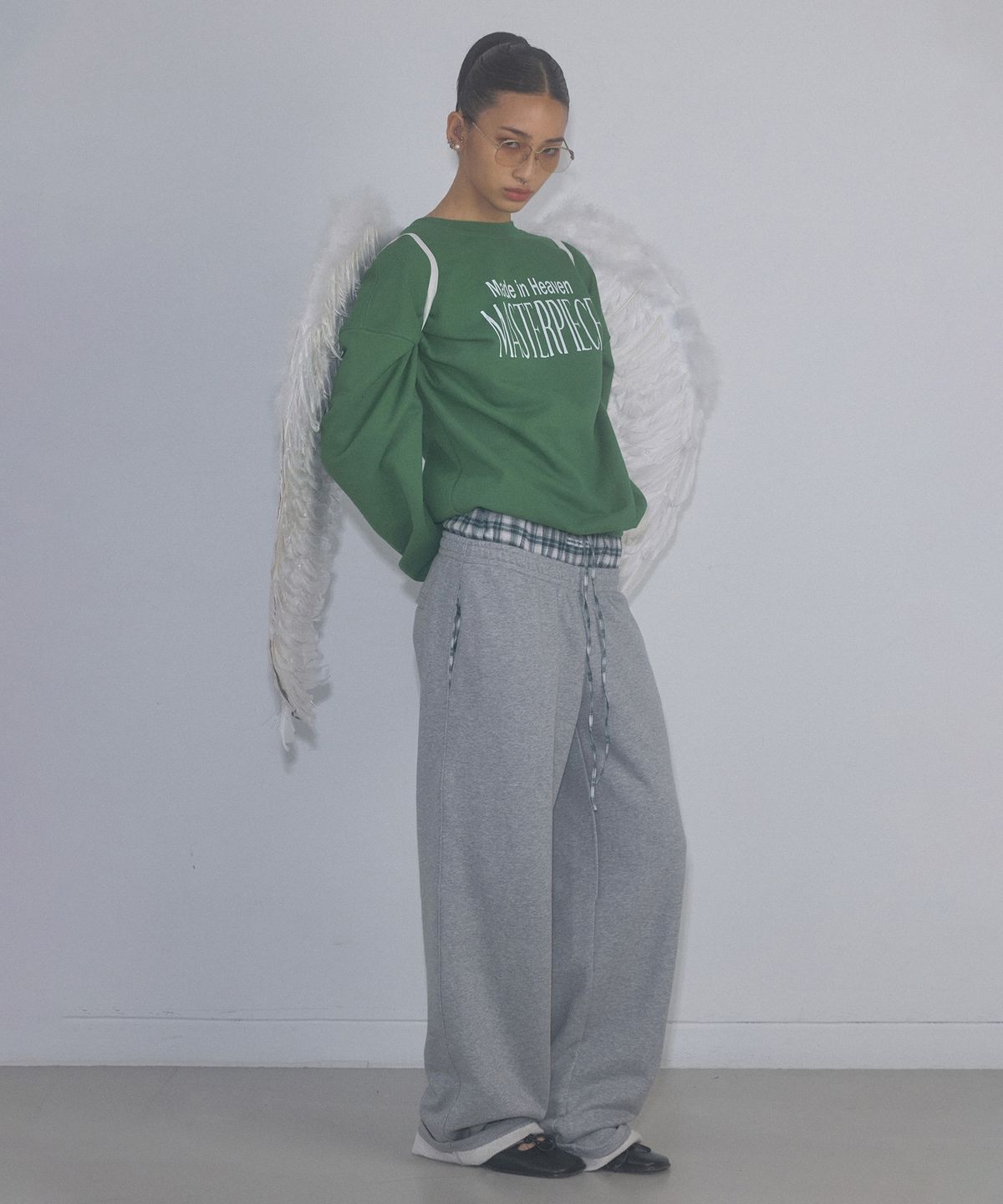 스컬프터(SCULPTOR) Heaven Made Sweatshirt Green