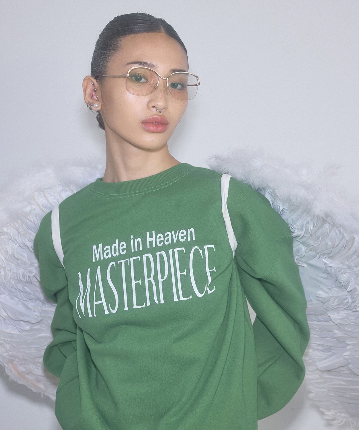 스컬프터(SCULPTOR) Heaven Made Sweatshirt Green