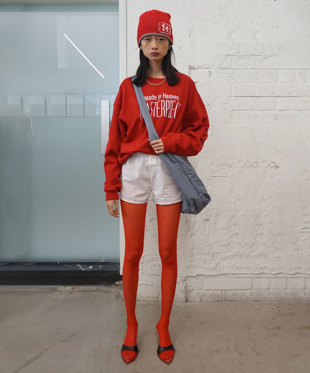 스컬프터(SCULPTOR) Heaven Made Sweatshirt Red