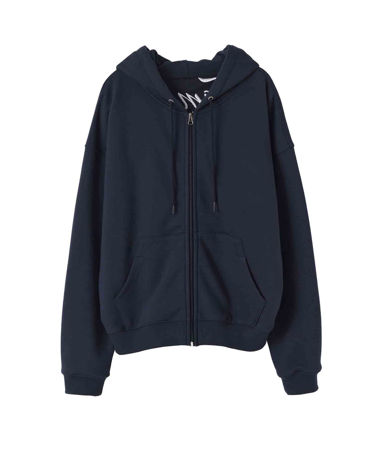 MUSINSA | SCULPTOR Bad Seed Hoodie Zip-Up Navy