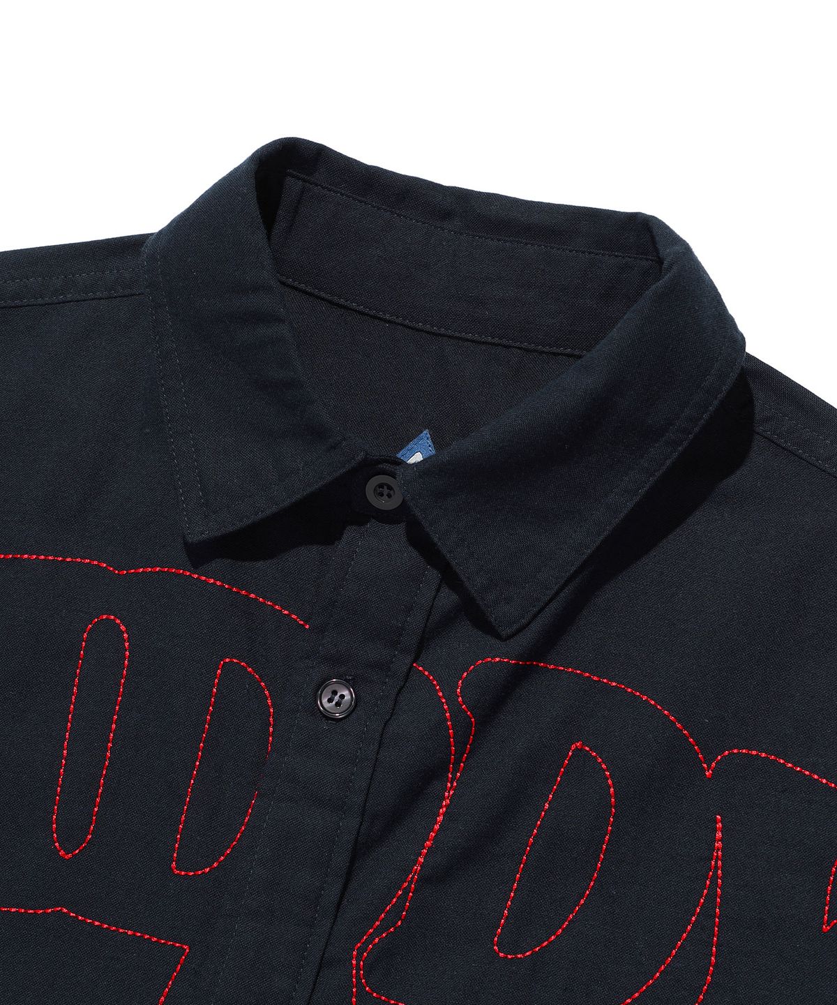 이스트쿤스트(ISTKUNST) G&C STAR STITCH SHIRT_NAVY(IK2ESMW300A)