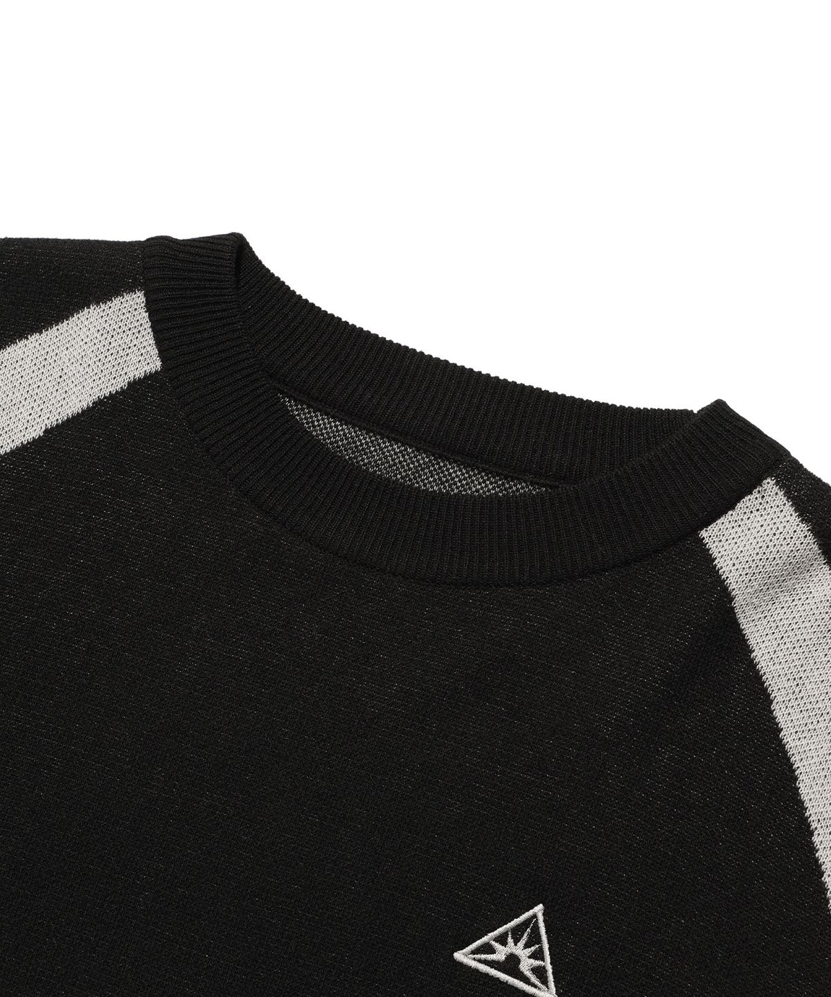 이스트쿤스트(ISTKUNST) SUNRISE LOGO KNIT_BLACK(IK2ESMK601A)