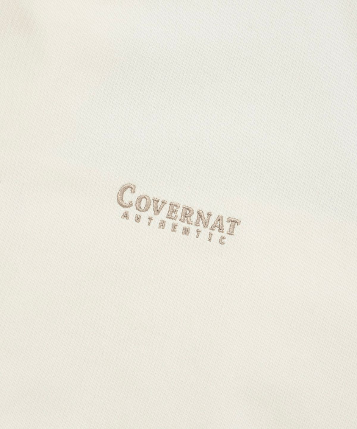 커버낫(COVERNAT) 코튼 해링턴 블루종 아이보리