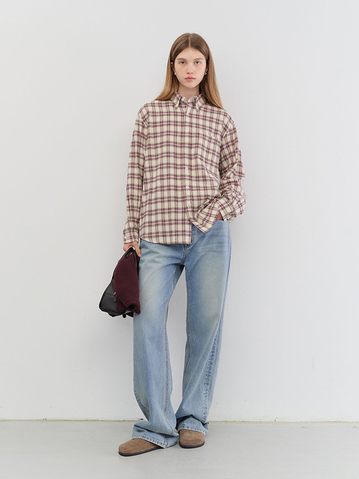 던스트(DUNST) RELAXED WIDE JEANS_UDPA6A208_LIGHT BLUE