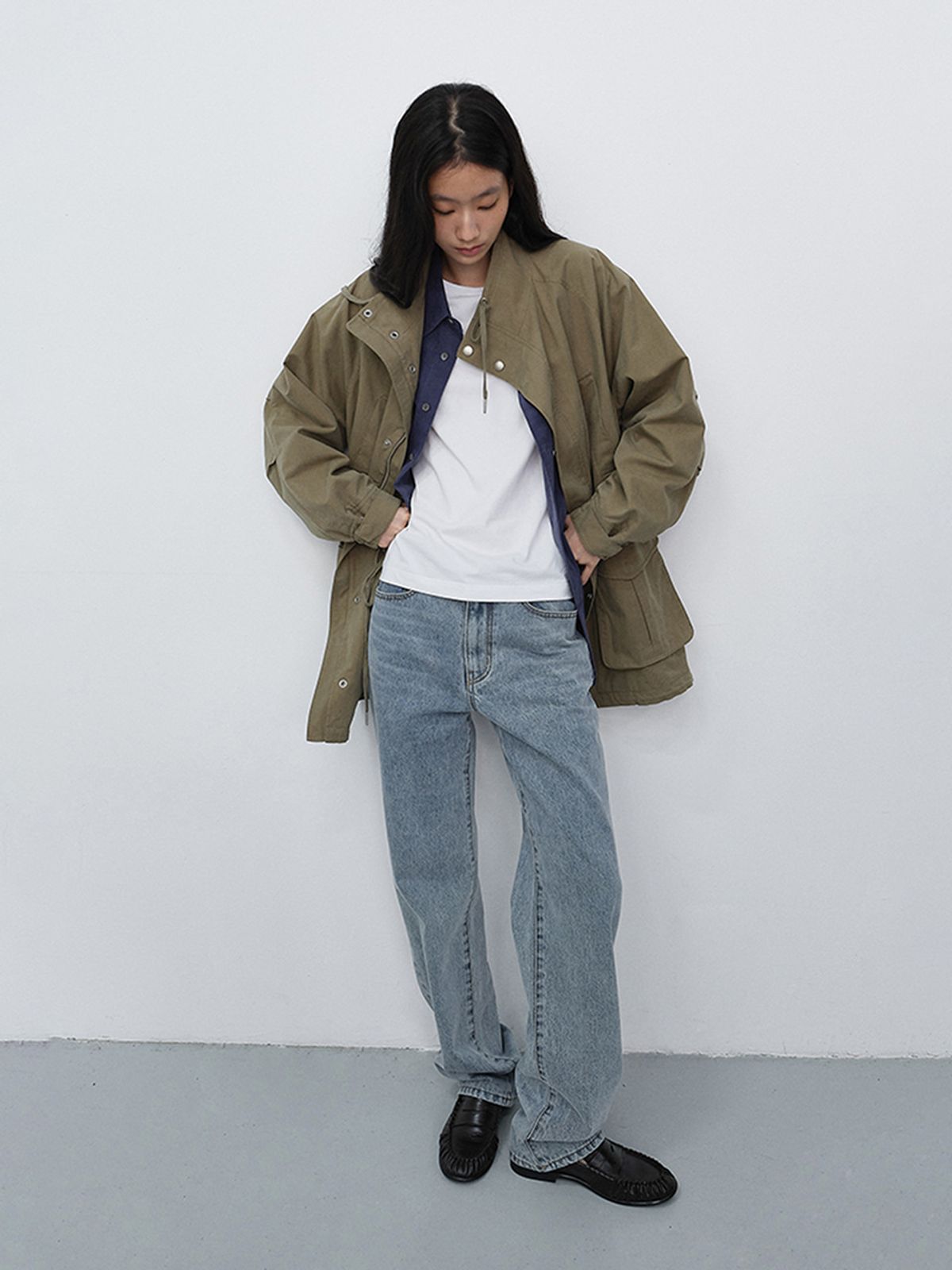 던스트(DUNST) ESSENTIAL STRAIGHT FULL LENGTH JEANS_UDPA6C207_LIGHT BLUE