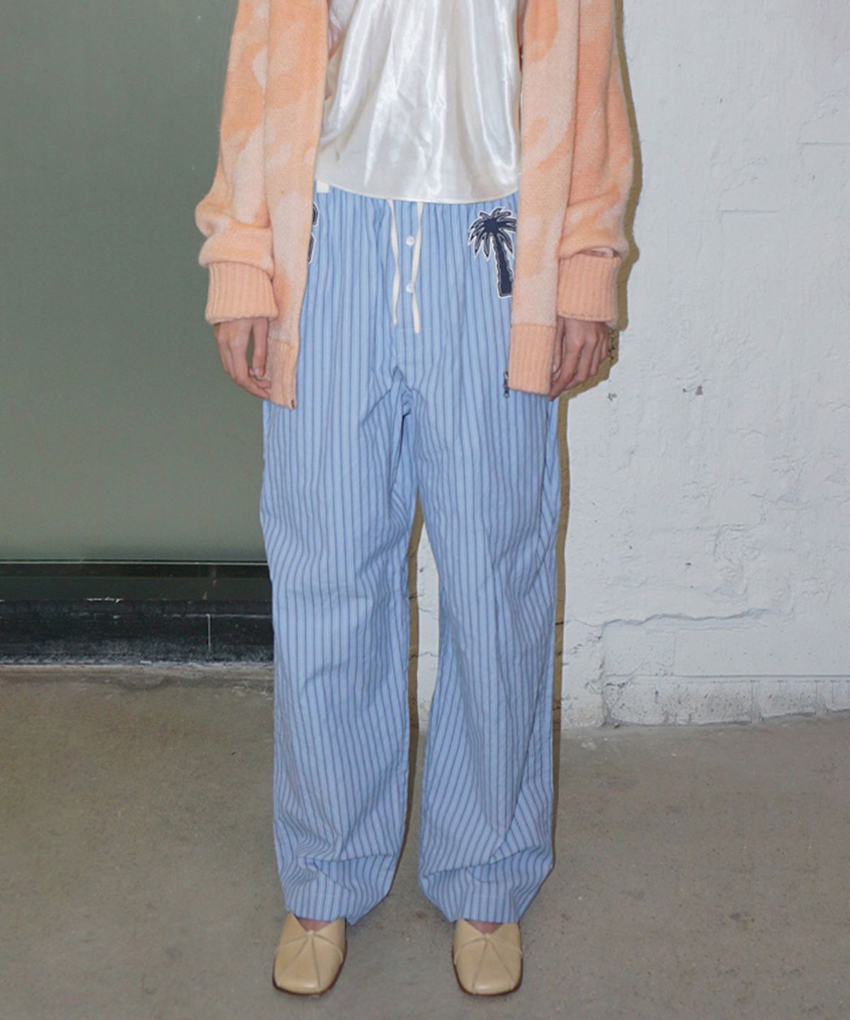 스컬프터(SCULPTOR) Woke Up Like This PJ Pants Blue Stripe