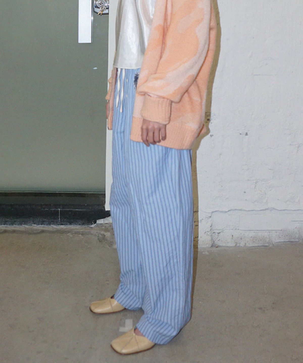 스컬프터(SCULPTOR) Woke Up Like This PJ Pants Blue Stripe