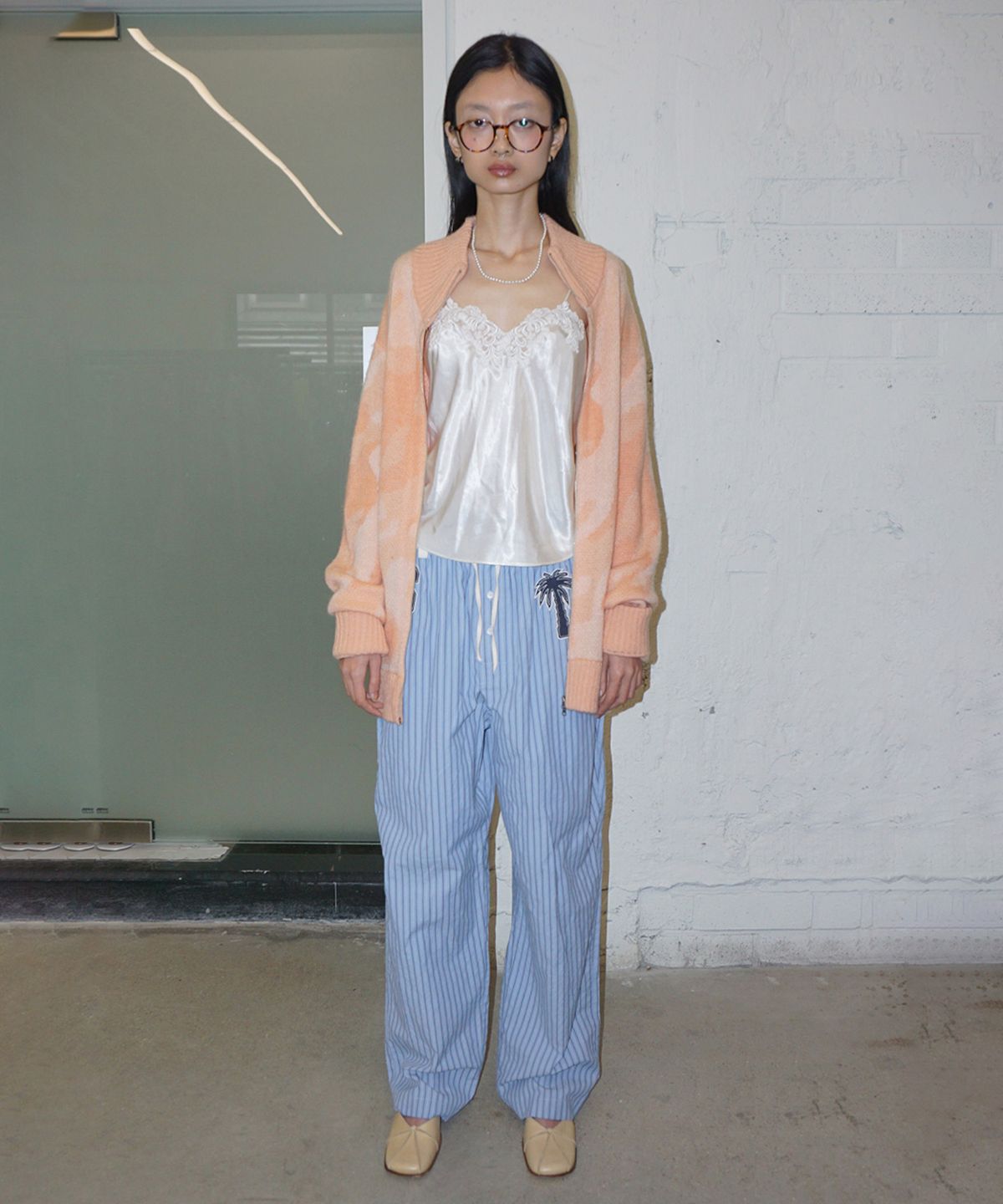 스컬프터(SCULPTOR) Woke Up Like This PJ Pants Blue Stripe