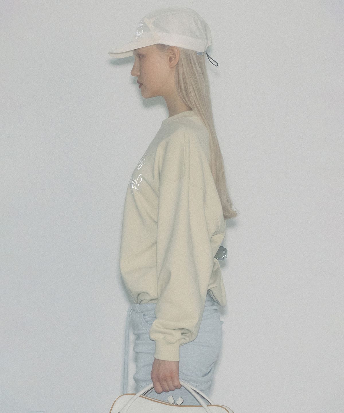 스컬프터(SCULPTOR) Word Of Wisdom Sweatshirt Dusty Lemon