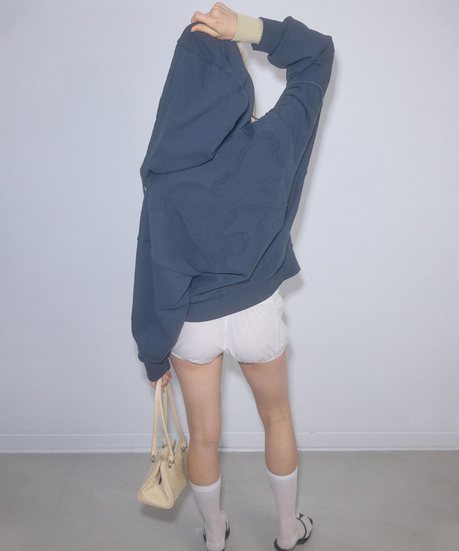 トップス SCULPTOR Acid Peel Bow Hoodie MUSINSA | SCULPTOR Acid Peel Bow Hoodie Purple