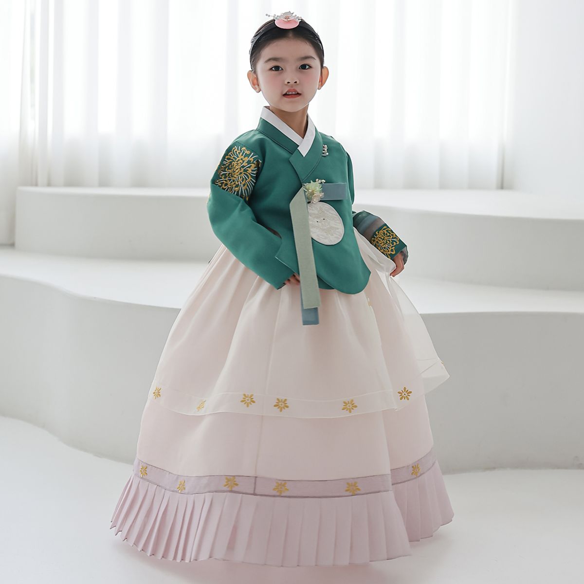 하랑한복(HARANG HANBOK) 가인랑 여아한복 세트