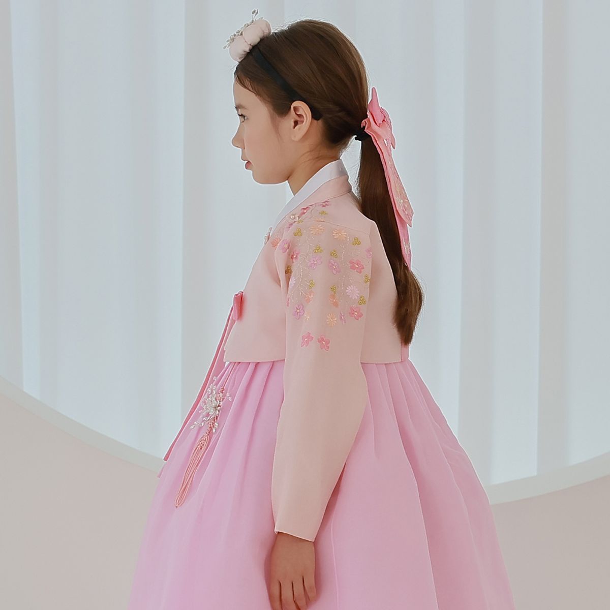 하랑한복(HARANG HANBOK) 꽃별랑 여아한복 세트