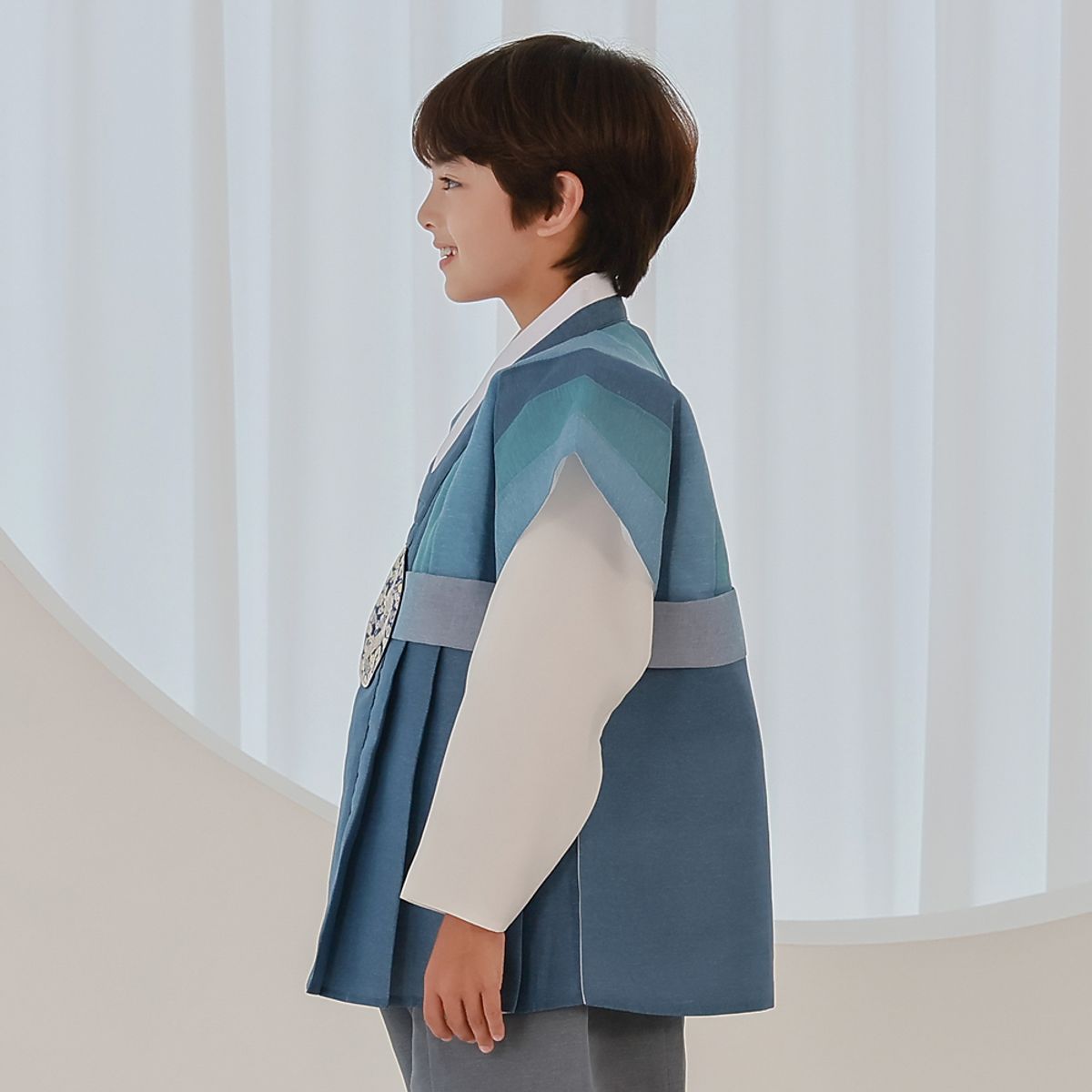 하랑한복(HARANG HANBOK) 단청랑 남아한복 세트