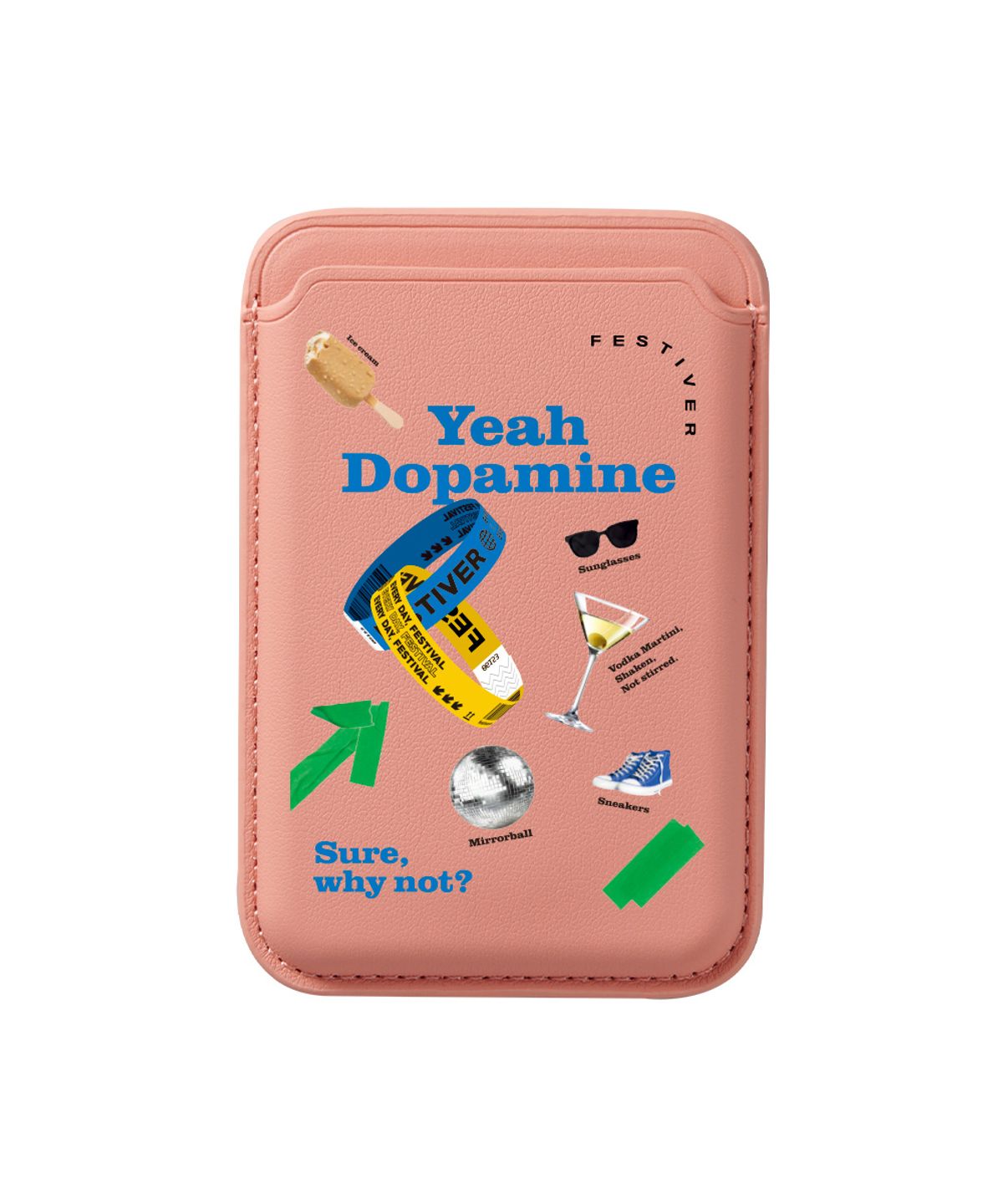 페스티버(FESTIVER) 페스티벌 Dopamine 맥세이프 카드지갑