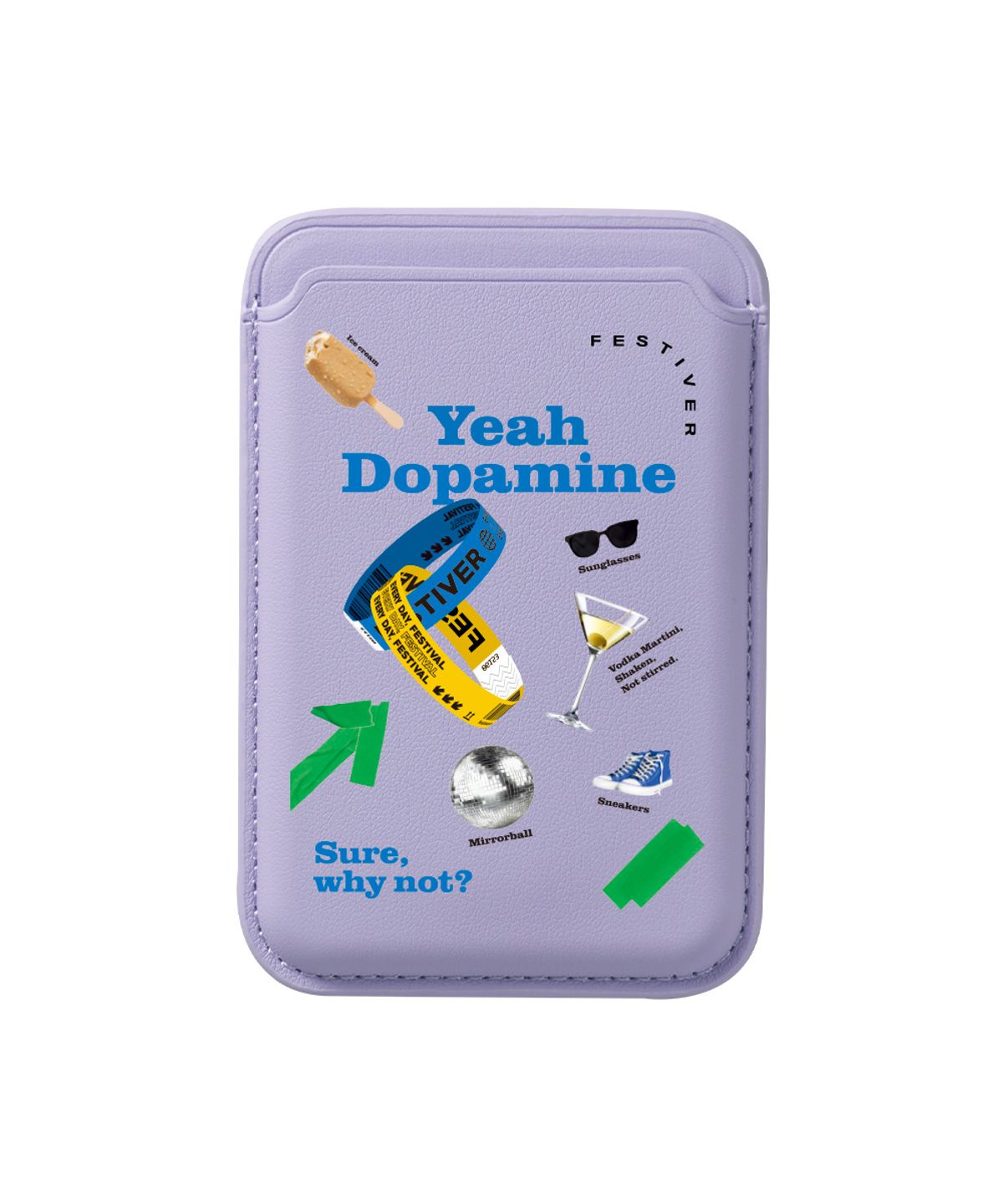페스티버(FESTIVER) 페스티벌 Dopamine 맥세이프 카드지갑