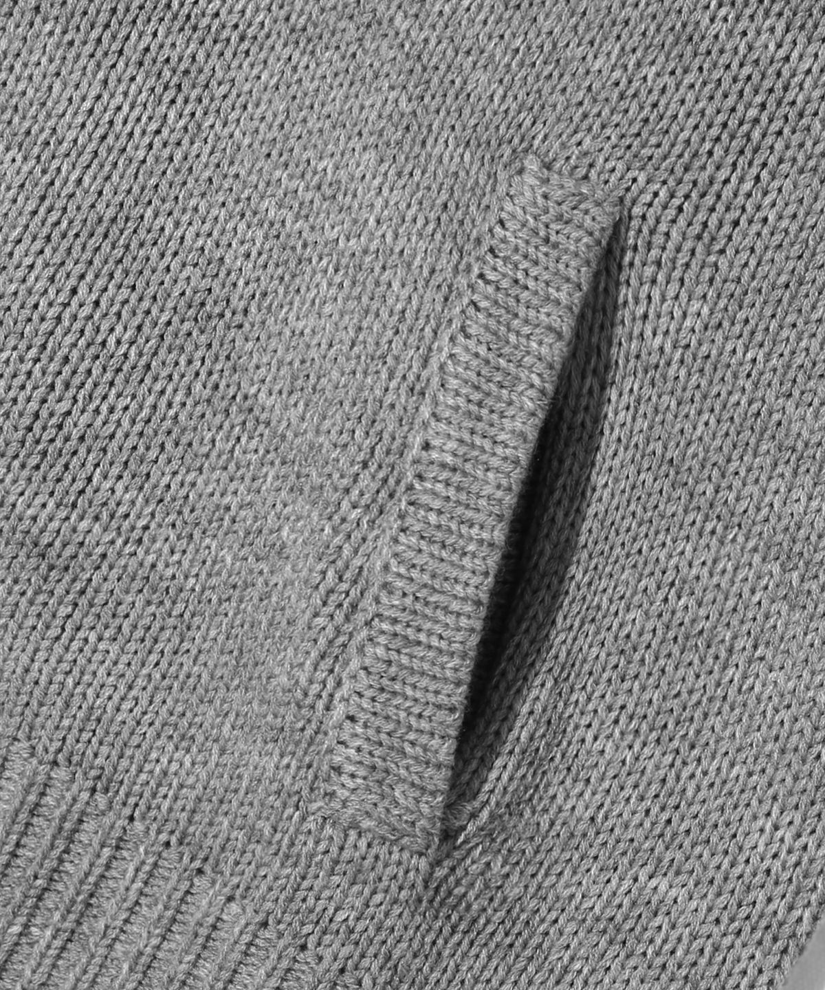트릴리온(TRILLION) 워셔블 투 포켓 가디건 니트 (NEUTRAL GRAY)